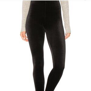 Spanx Velvet High-Waist Leggings – Black (Size M)